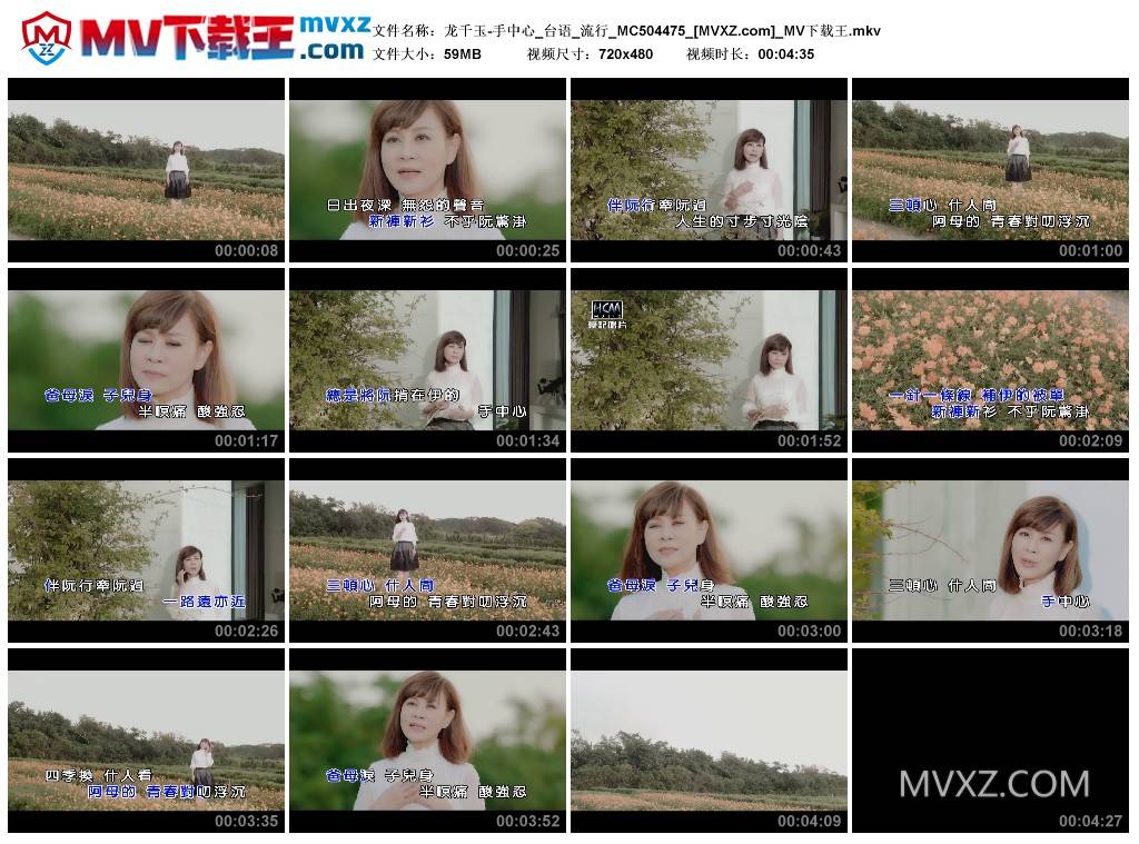 龙千玉-手中心_台语_流行_MC504475